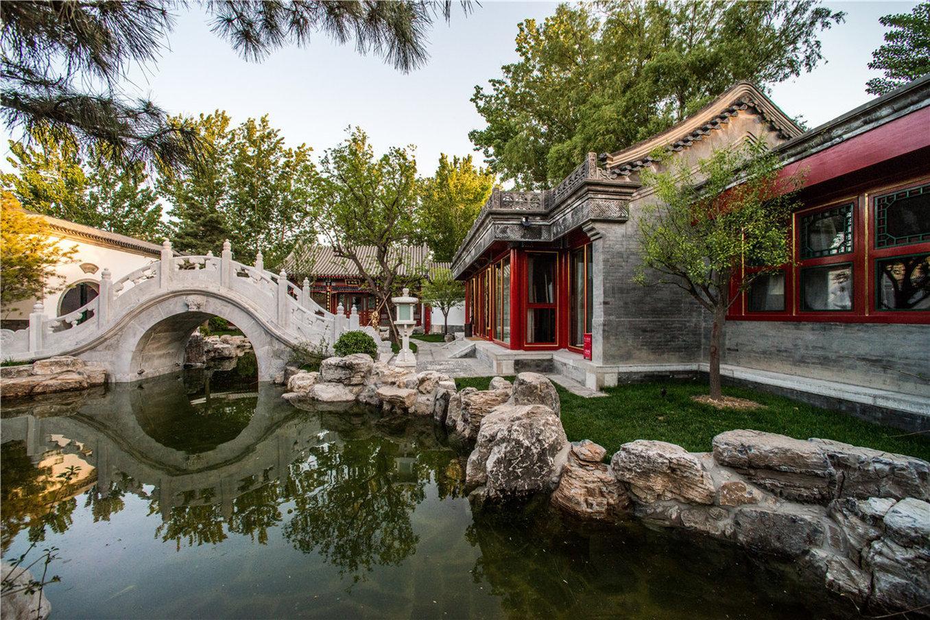 Lv Garden Huanghuali Art Galery Beijing Hotel Yinjiafu Eksteriør billede
