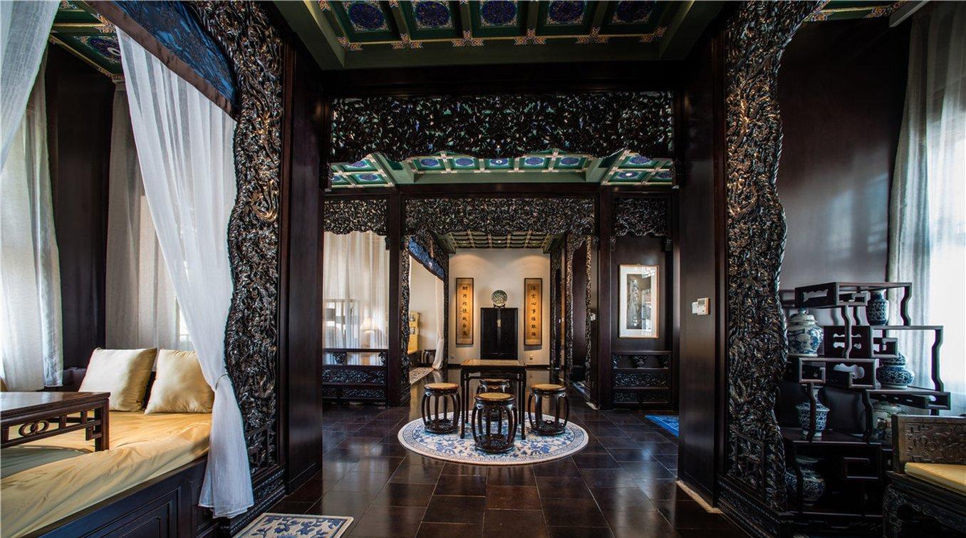 Lv Garden Huanghuali Art Galery Beijing Hotel Yinjiafu Eksteriør billede